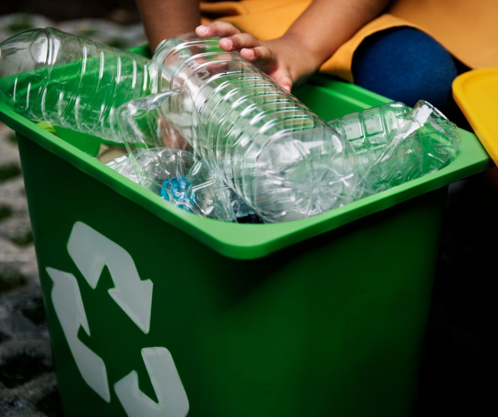 Reciclagem de plástico